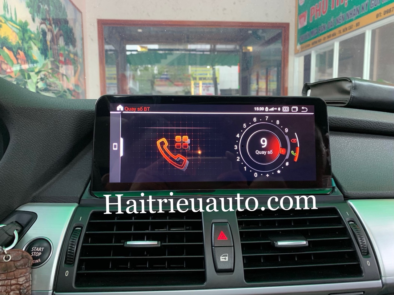 Màn hình android cho xe BMW X5 3 Image