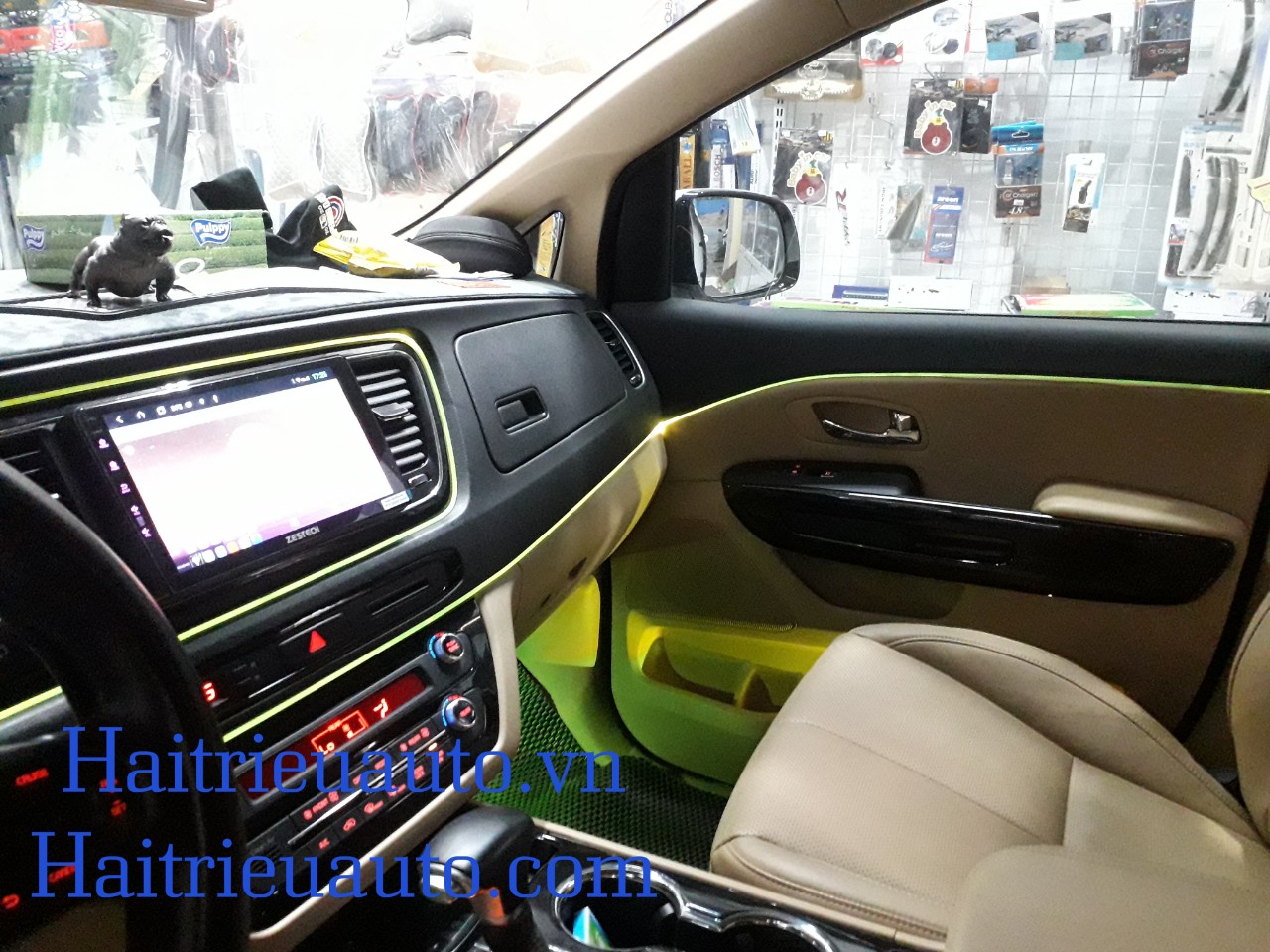 đèn led nội thất xe kia sedona 3 Image