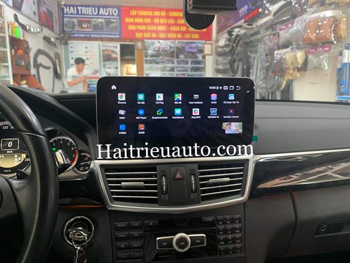 Màn hình android theo xe Mercedes E 2009-2012 3 Image