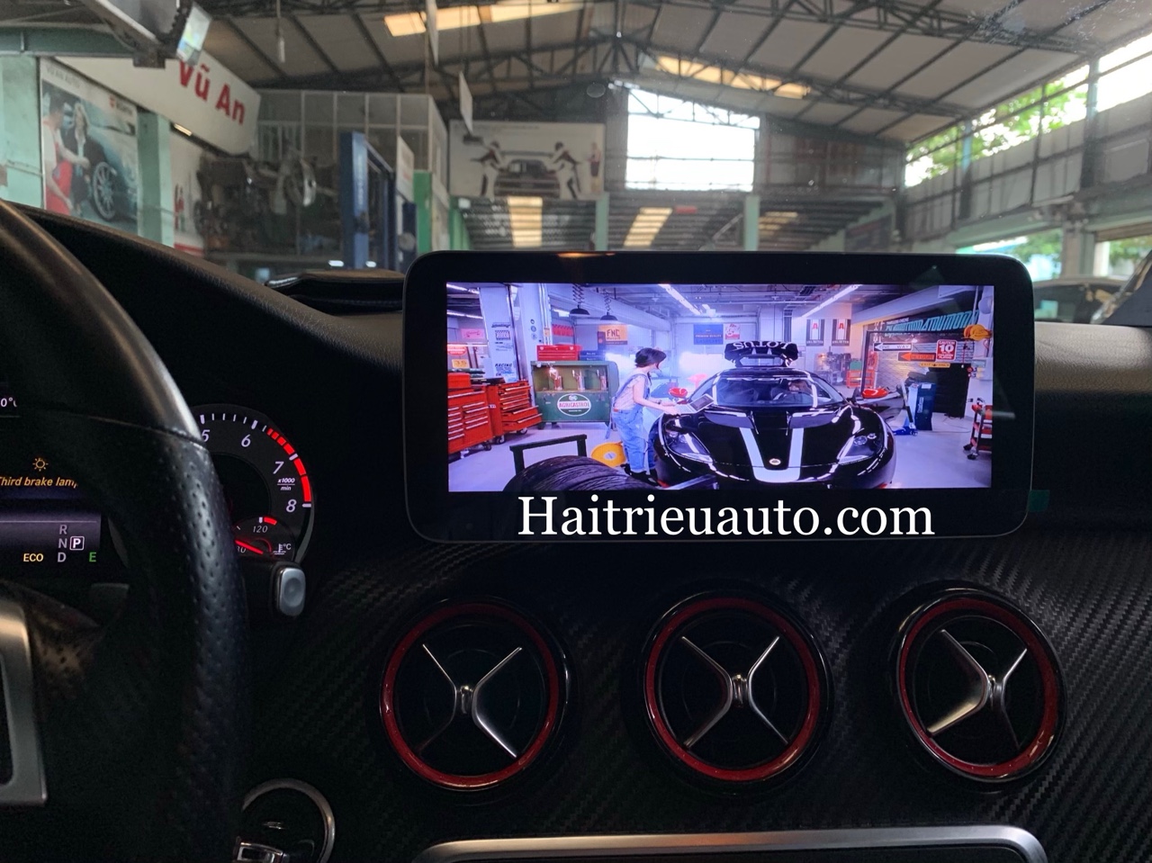 Màn hình android theo xe Mercedes A 250 5 Image