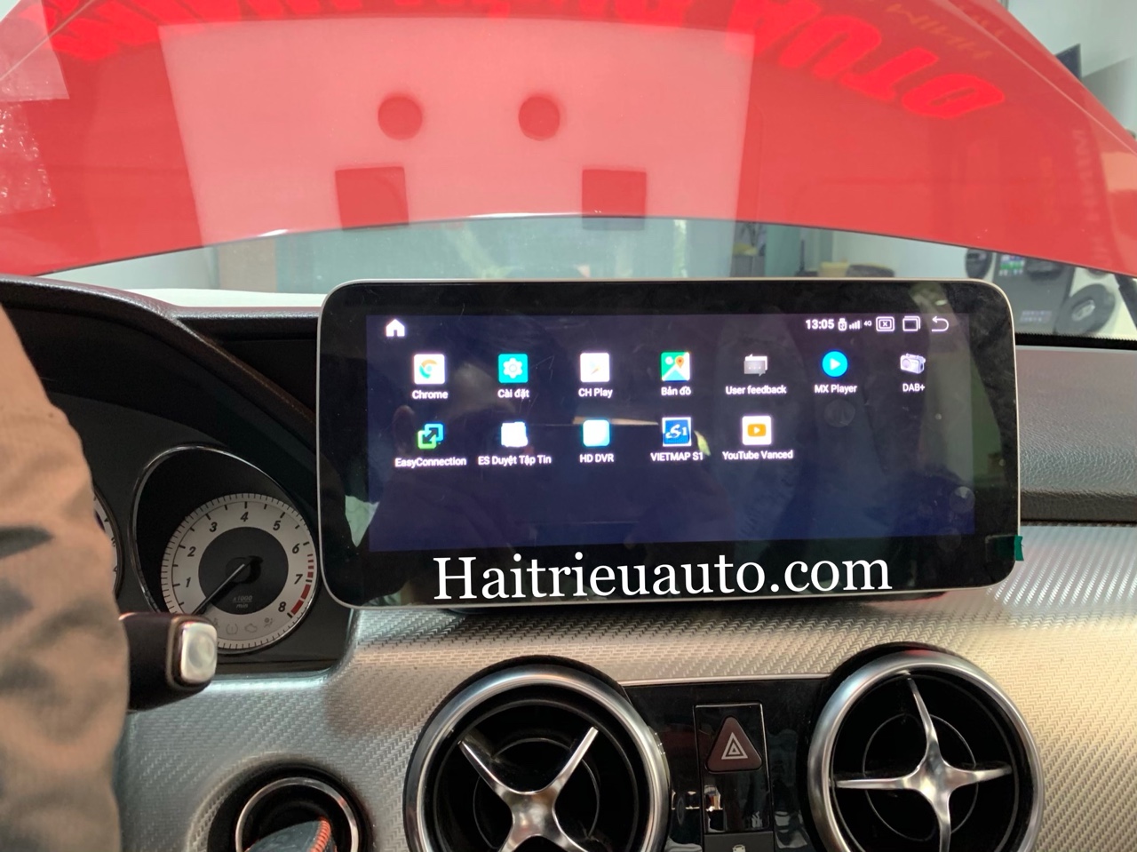 Màn hình android theo xe Mercedes GLK 6 Image