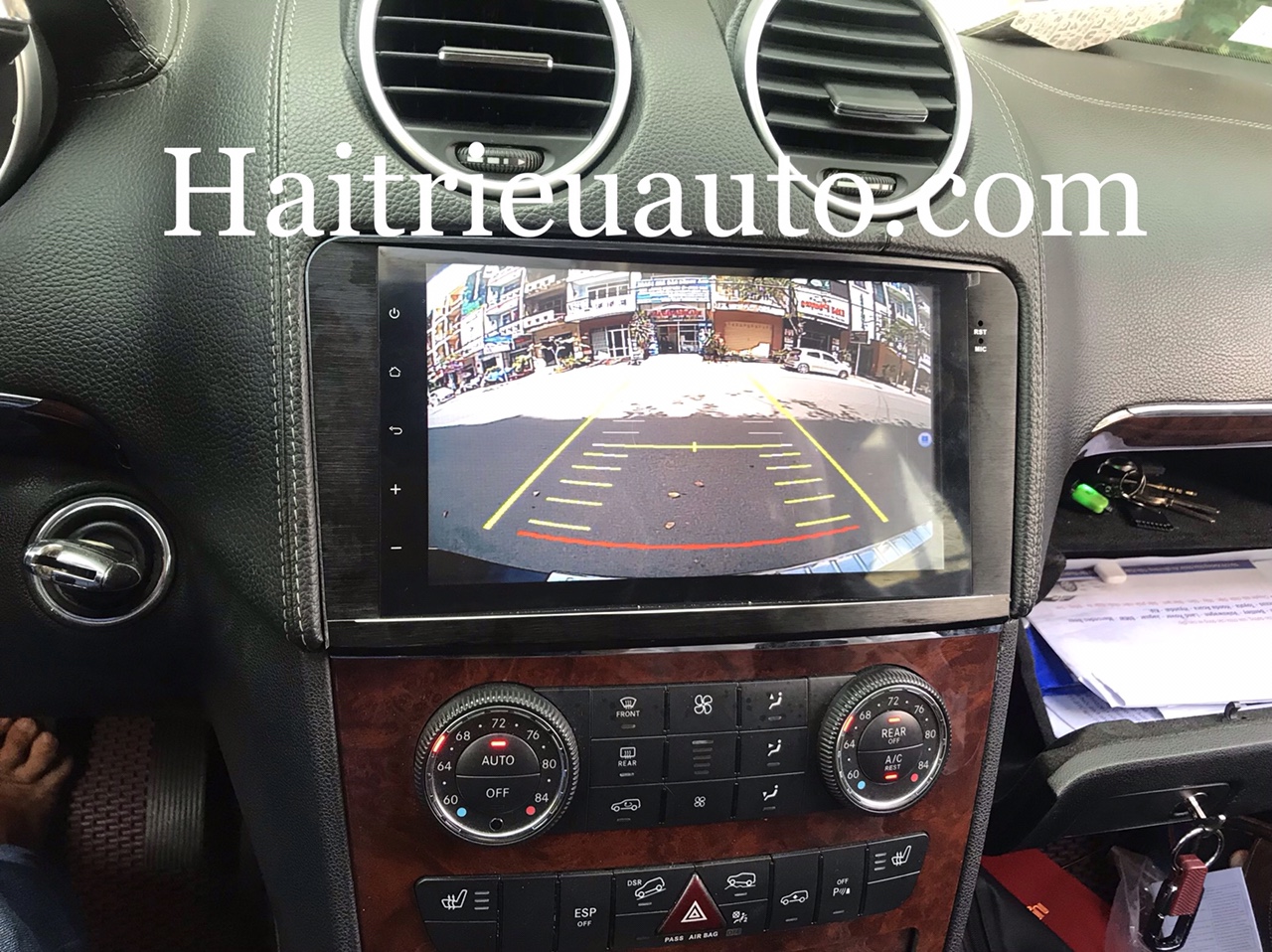 Màn hình android theo xe Mercedes GL 450 4 Image