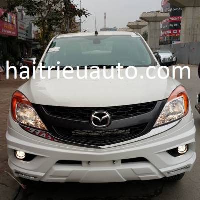 viền đèn đen trước sau xe mazda bt50 2018