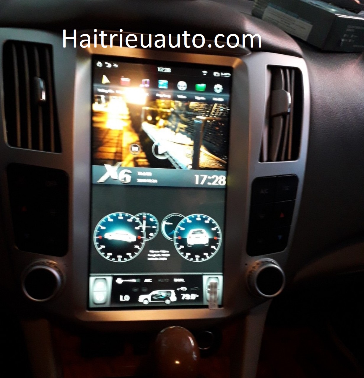 Màn hình tesla android cho xe Lexus RX 300 2 Image