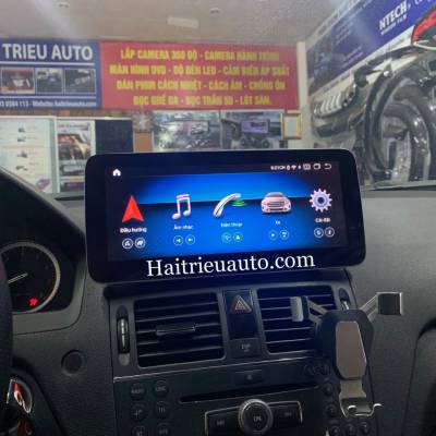 Màn hình android theo xe Mercedes GLK 300