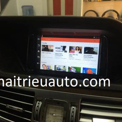 Màn hình android theo xe Mercedes C Class
