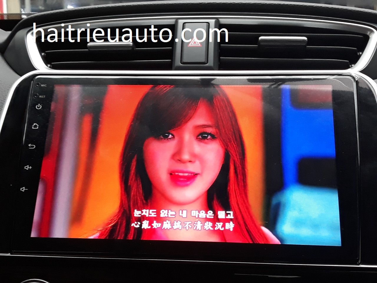 màn hình android theo xe CRV 2019 5 Image