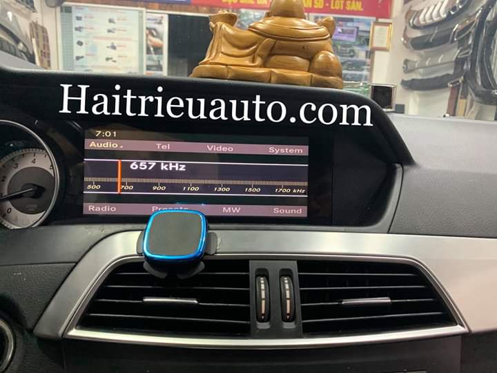 Màn hình android theo xe Mercedes C300 2012 3 Image
