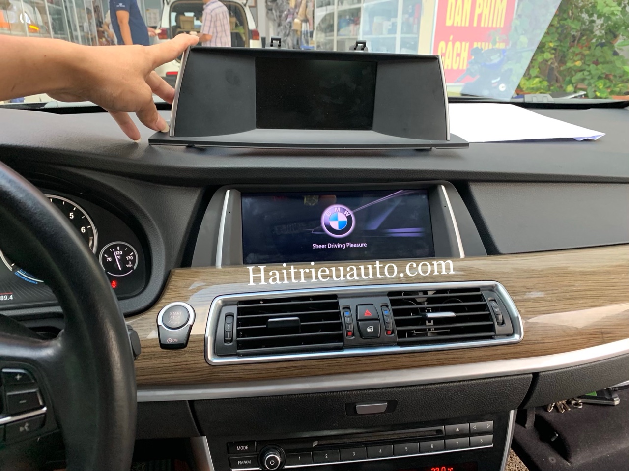 Màn hình android theo xe BMW 528i GT 6 Image