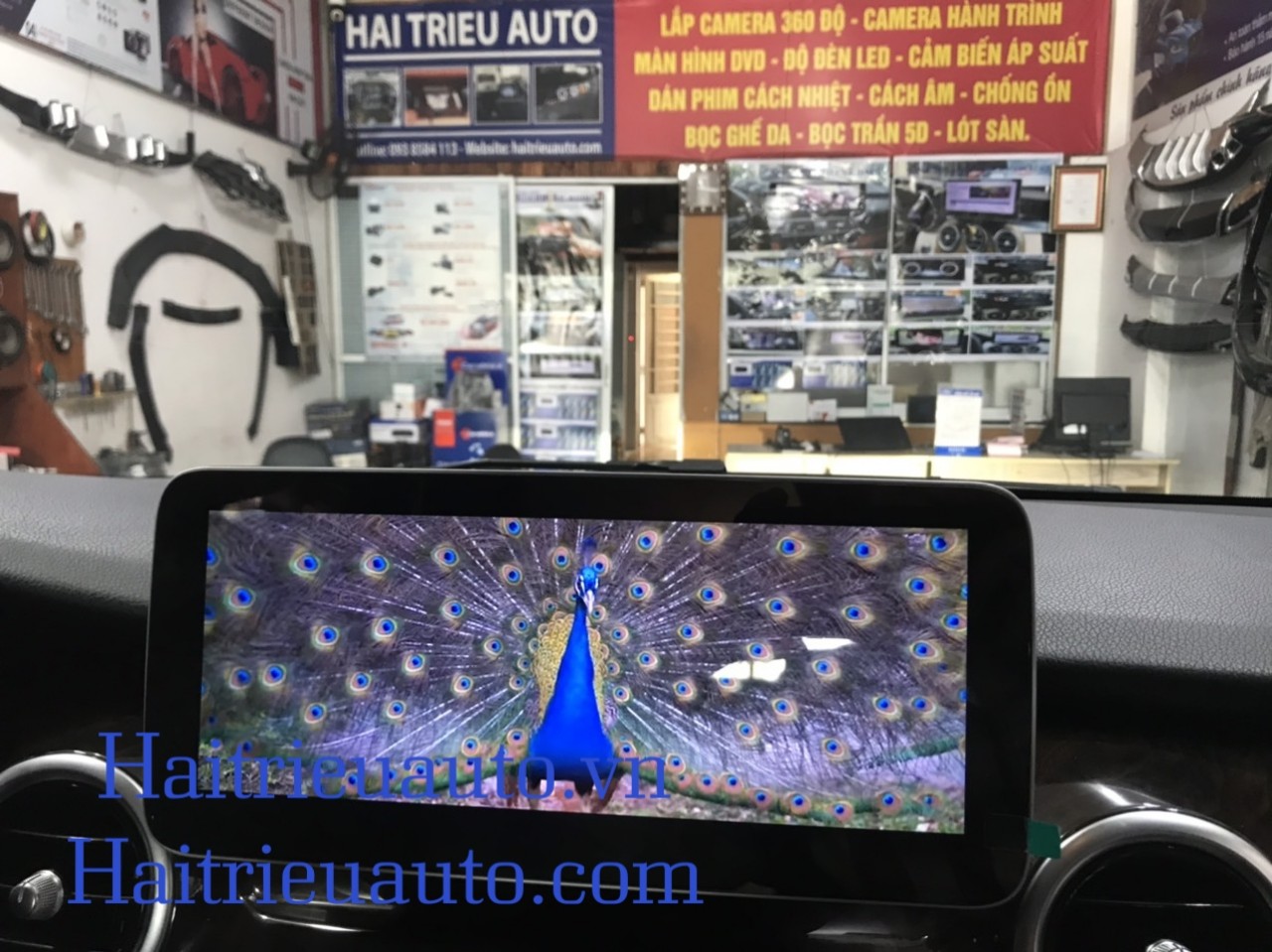 Màn hình android theo xe mercedes V250 7 Image