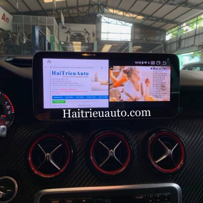Màn hình android theo xe Mercedes GL 350 2013
