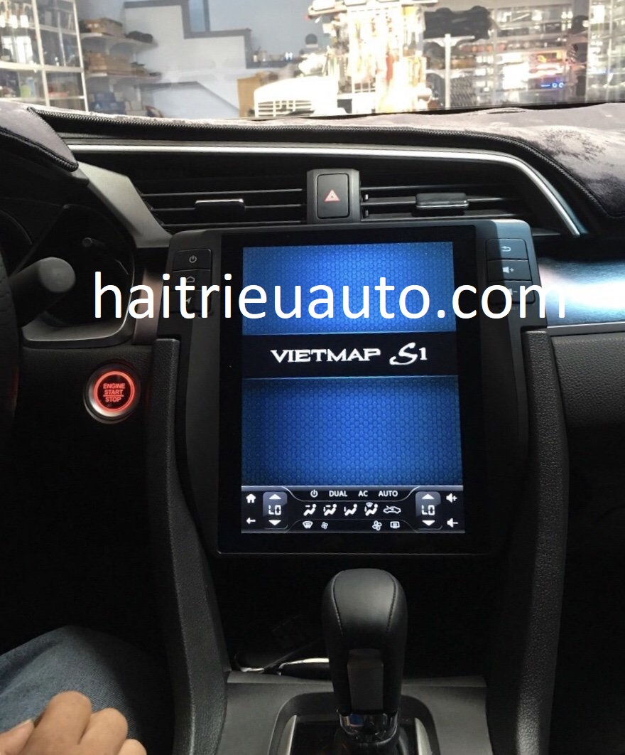 màn hình android tesla honda civic 2018 4 Image