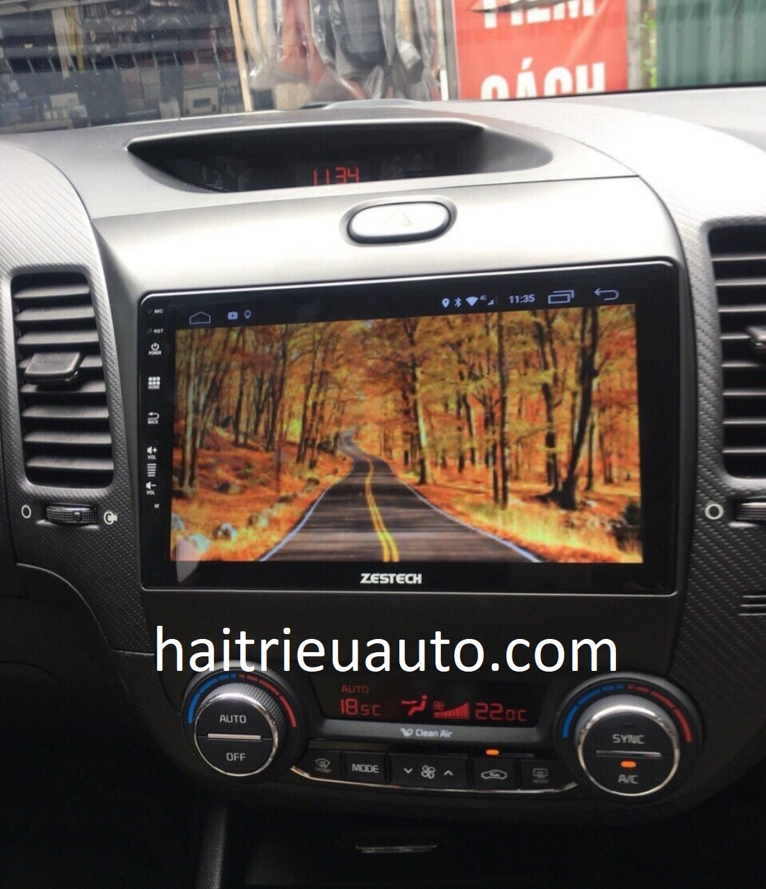 màn hình android zestech theo xe kia K3 2 Image