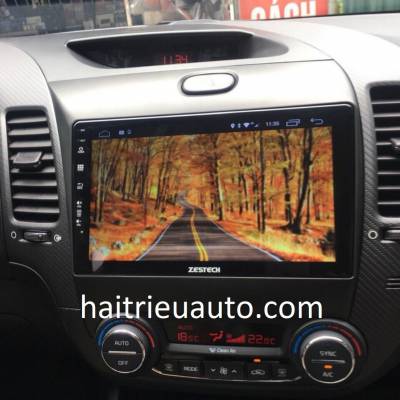 màn hình android zestech theo xe forte