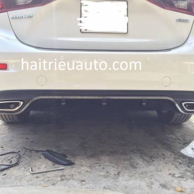 ốp cản trước cho xe mazda bt50 2018