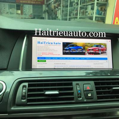 Màn hình android theo xe BMW 523i 2011
