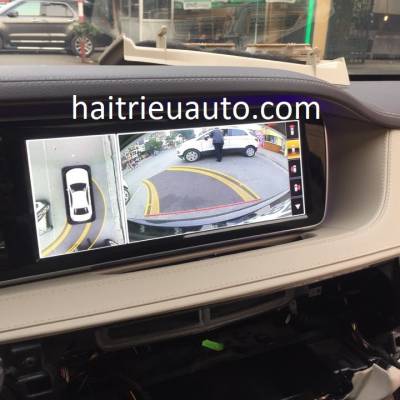 Màn hình android theo xe Mercedes C200 2010