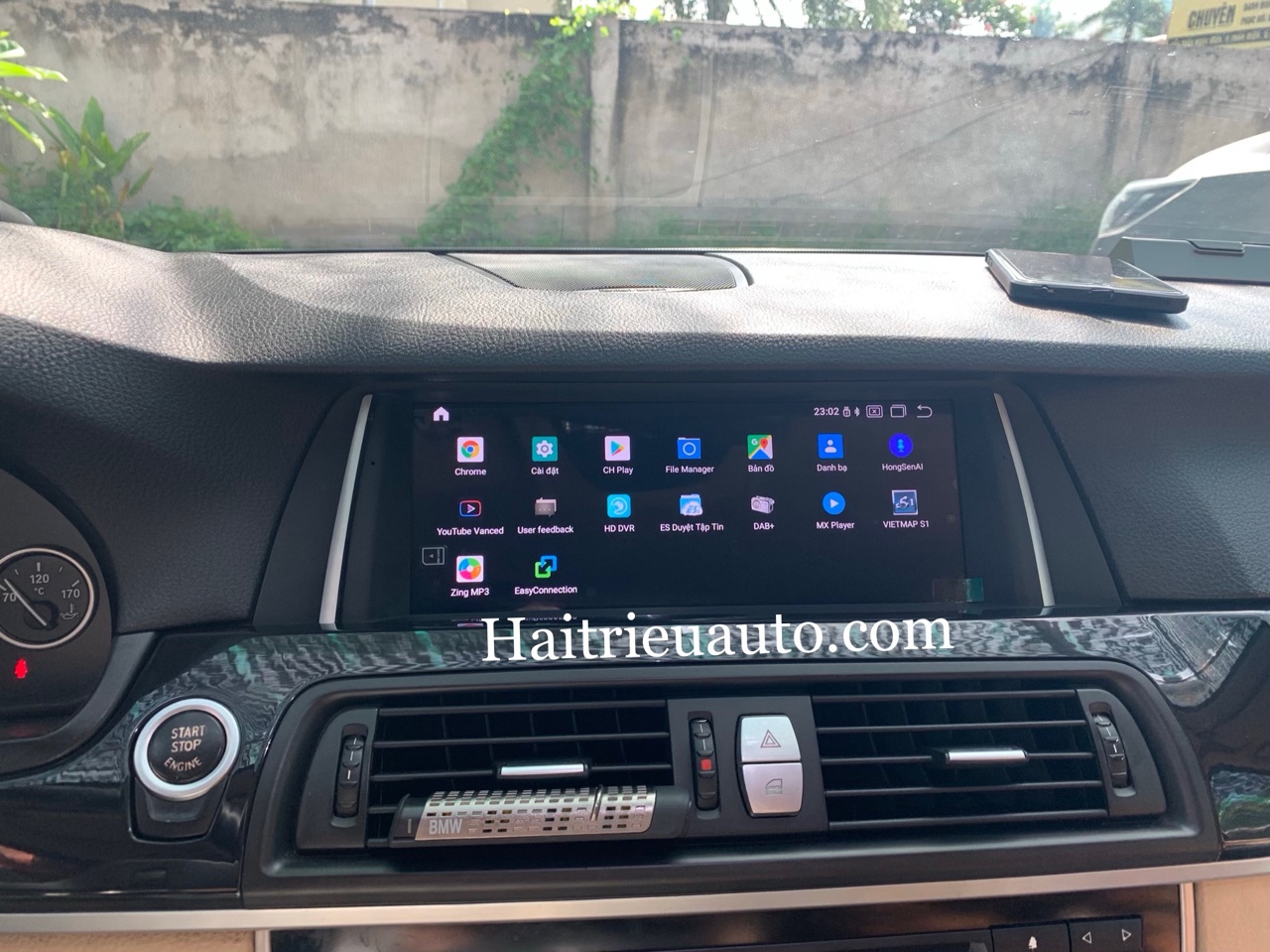 Màn hình android theo xe BMW 528i 5 Image
