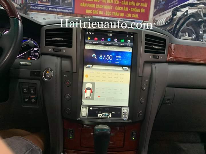 Màn hình tesla android xe Lexus LX 570 3 Image
