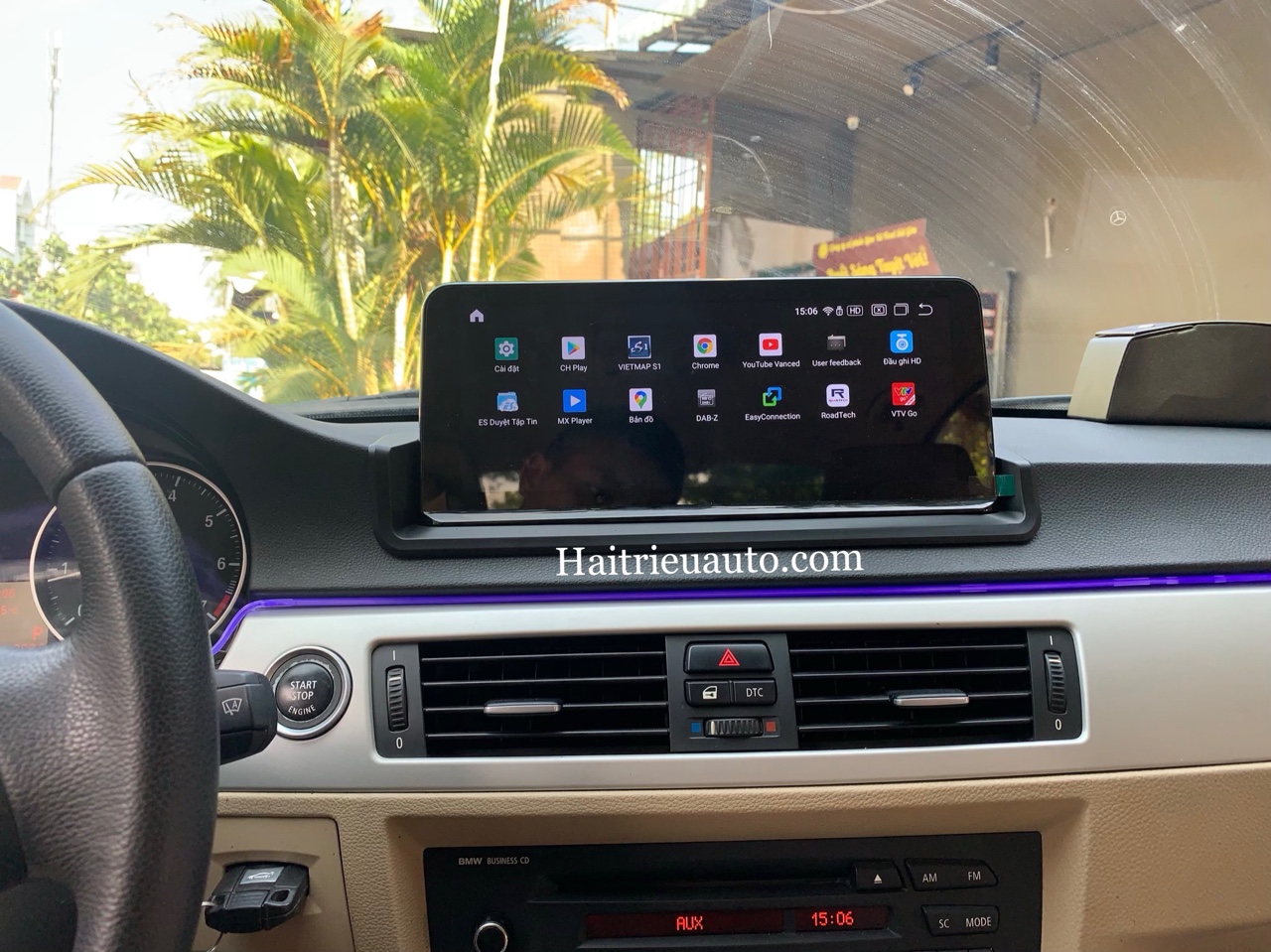 Màn hình android theo xe BMW 320i 2005-2012 7 Image