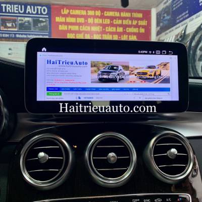 Màn hình android xe Mercedes S 550