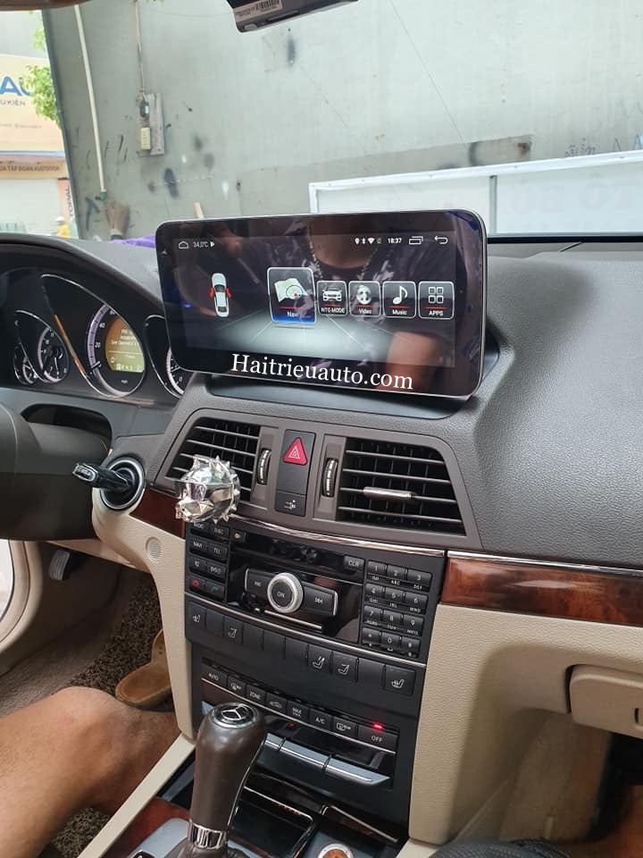 Màn hình android theo xe Mercedes E350 4 Image