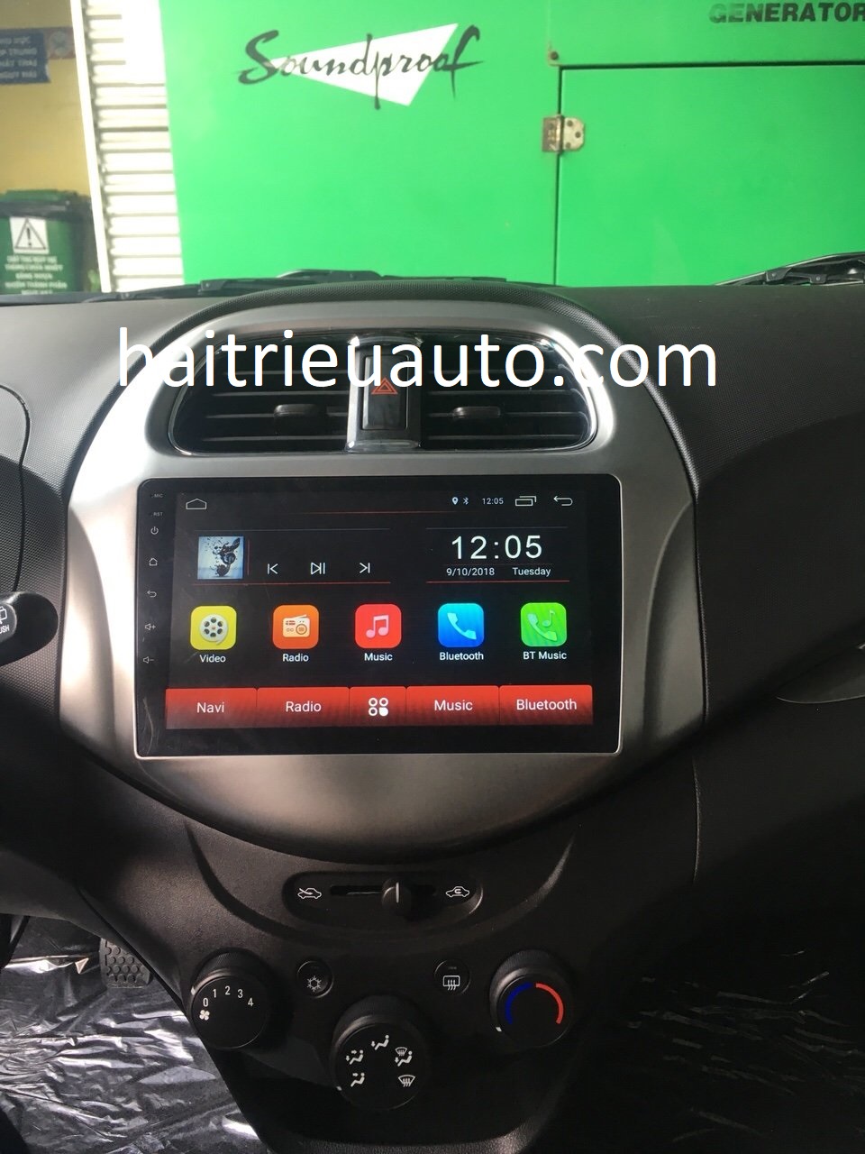 màn hình android theo xe Spark 2018 4 Image