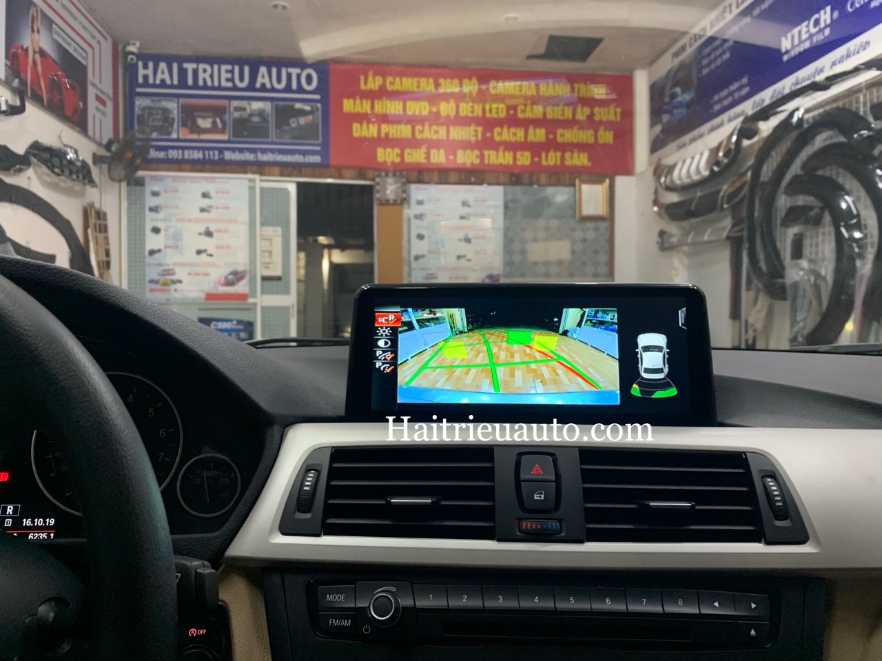 Màn hình android cho xe BMW 320i 2015 5 Image