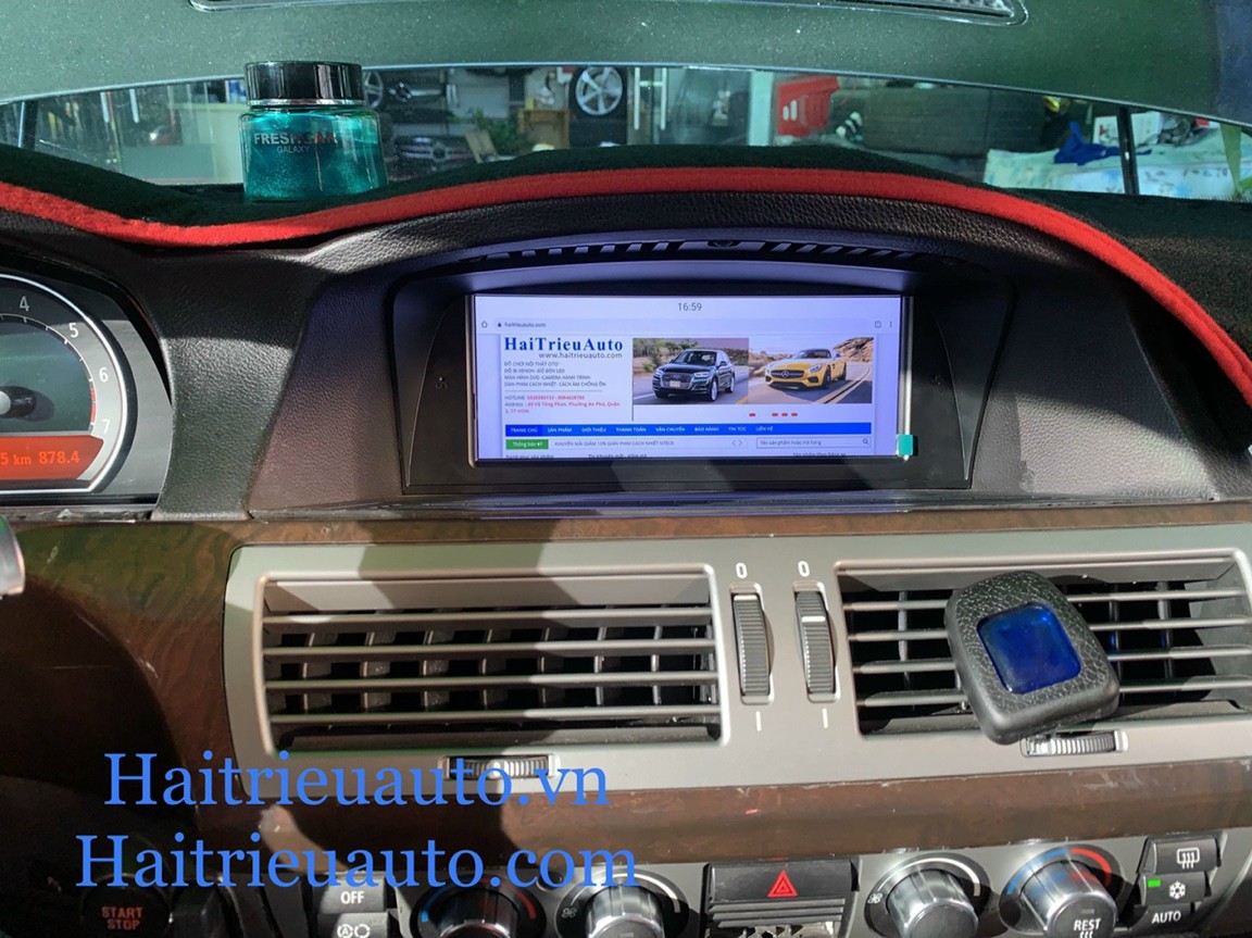 màn hình android heo xe BMW 750li 2 Image