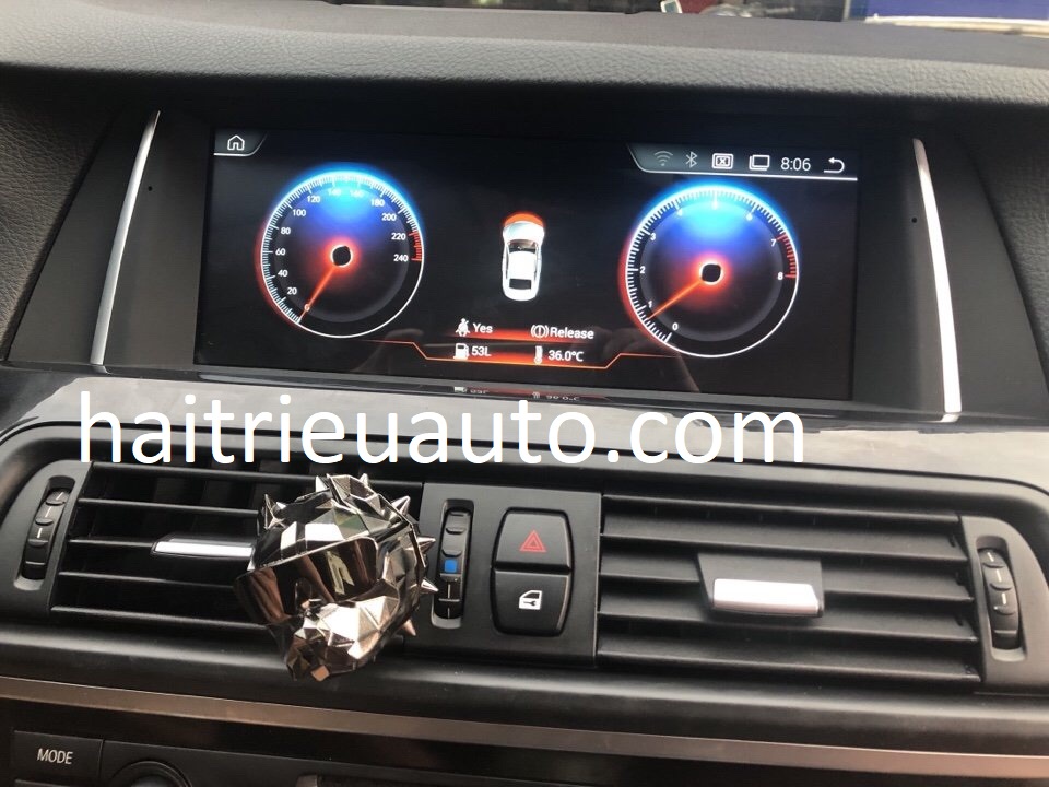 Màn hình android theo xe BMW 523i 2011 4 Image