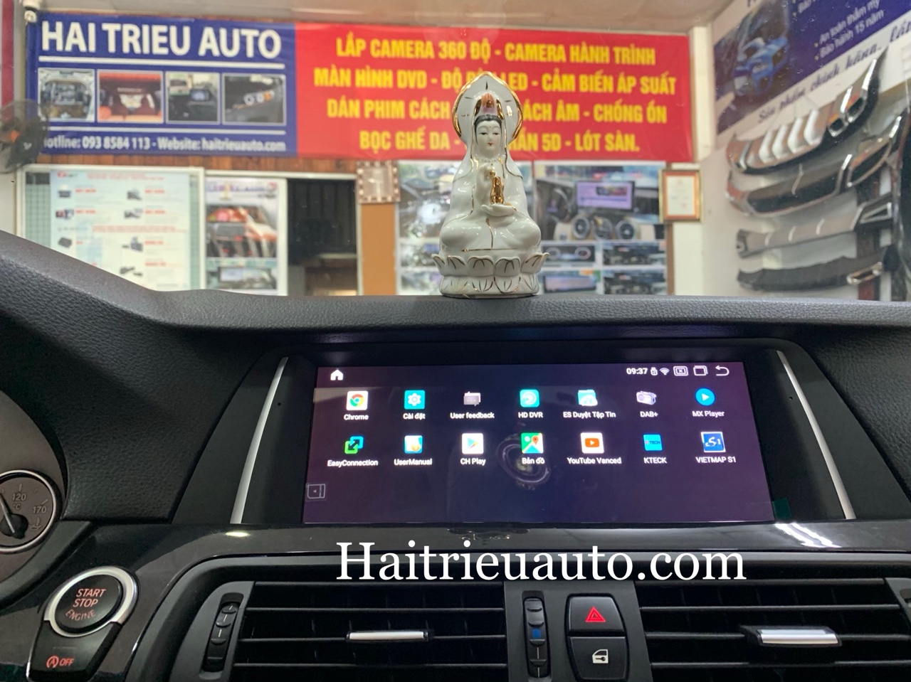 Màn hình android cho BMW 520i 2012 4 Image