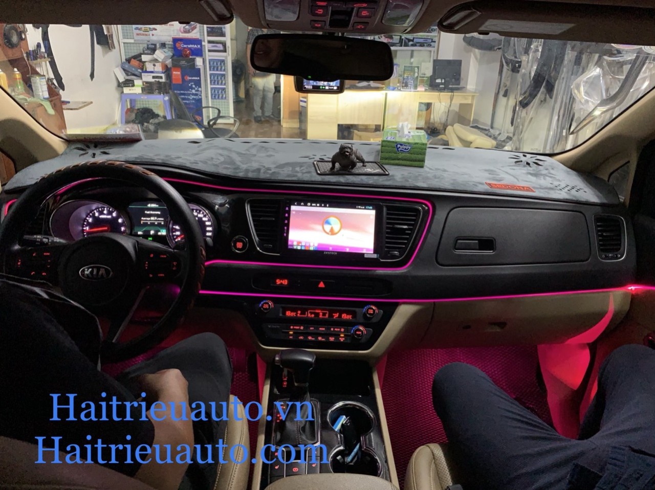 đèn led nội thất xe kia sedona 2 Image