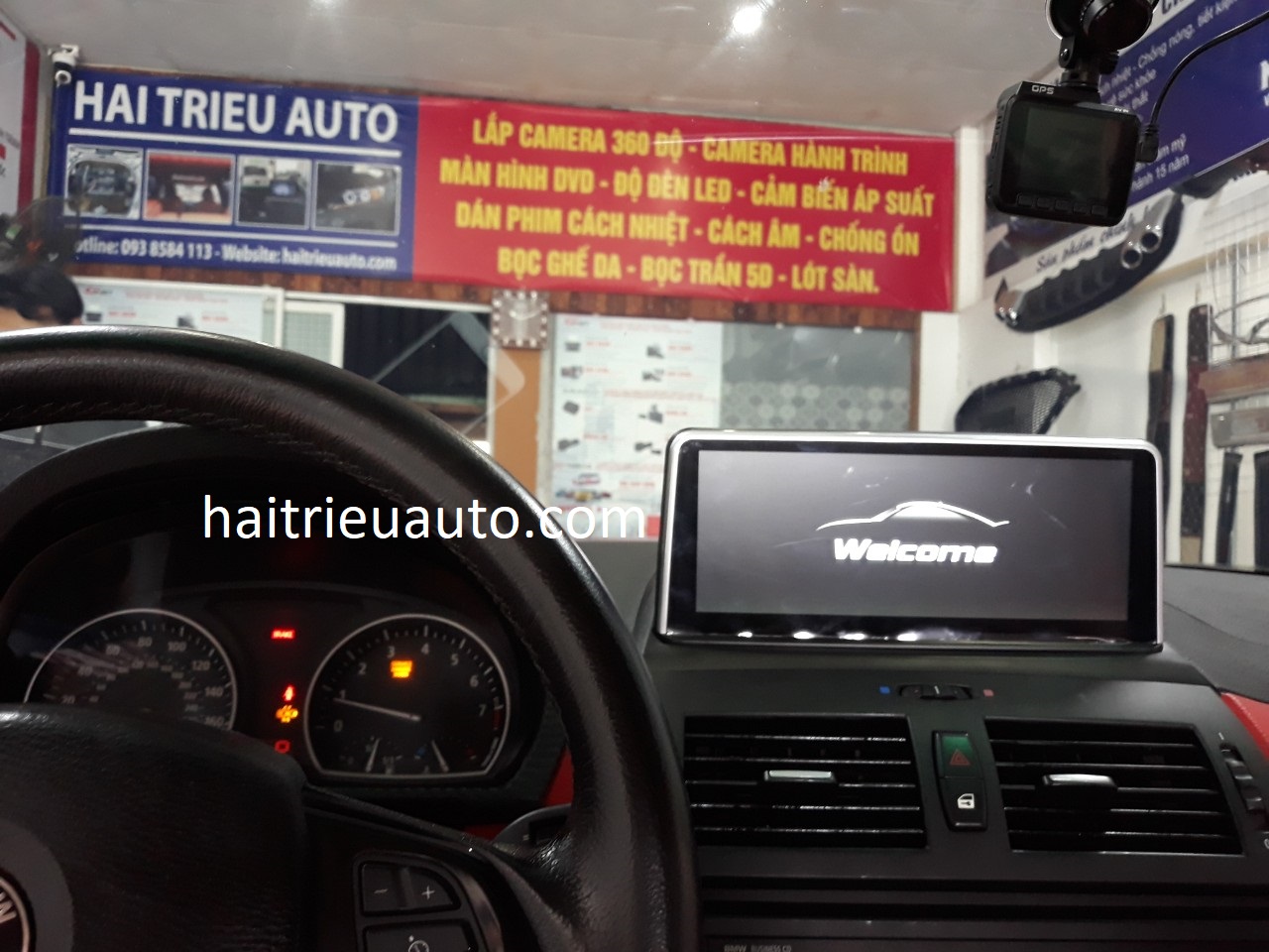 Màn hình android cho xe BMW X3 2004-2009 2 Image