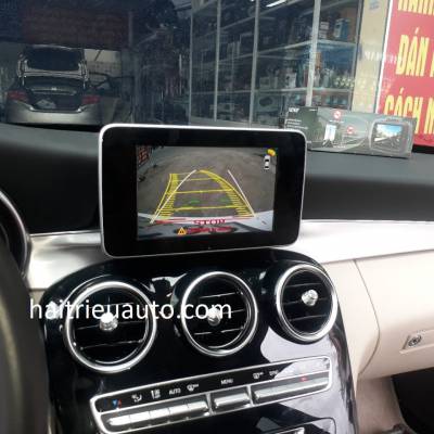Màn hình android theo xe Mercedes C300 2012