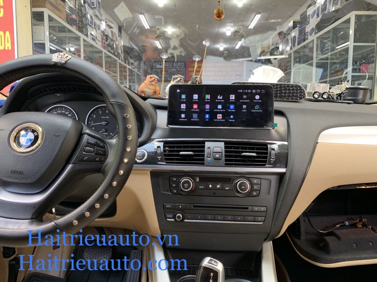 Màn hình android theo xe BMW X3 F25 5 Image