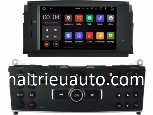 Màn hình dvd Android cho xe Mercedes C 2007- 2011 2 Image