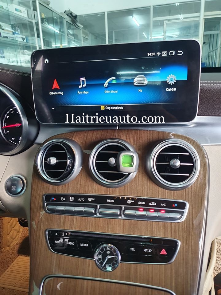 Màn hình android cho xe Mercedes C250 2017 2 Image