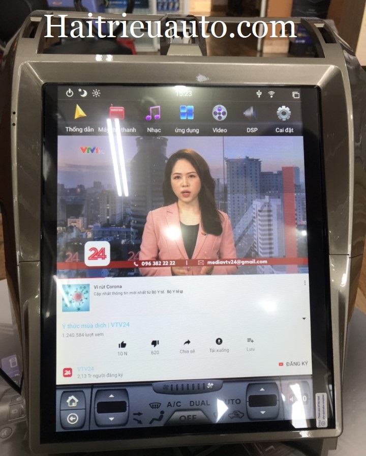 Màn hình tesla android theo xe Lexus GX 460 5 Image