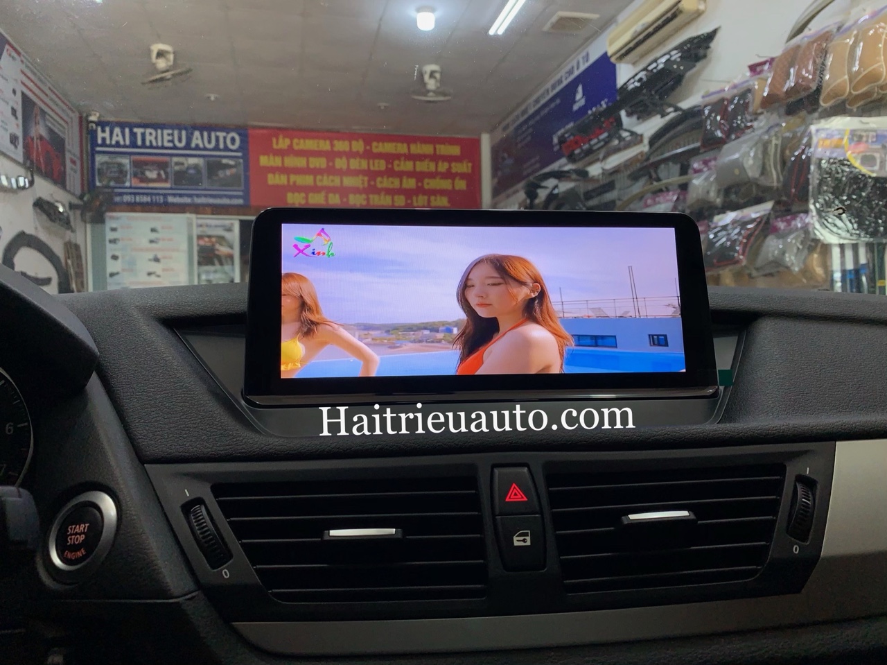 Màn hình android theo xe BMW X1 2009-2015 5 Image