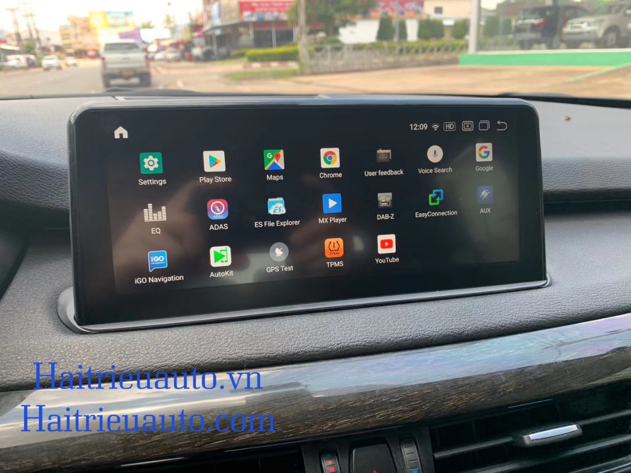 màn hình android theo xe BMW X5 2018 3 Image