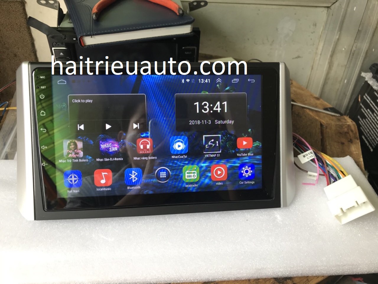màn hình android theo xe Xpander 3 Image