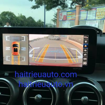 camera 360 theo xe mercedes GLC 2021