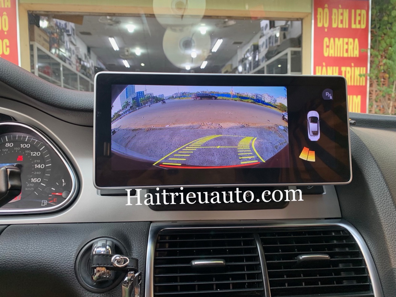 Màn hình android theo xe Audi Q7 2009 5 Image