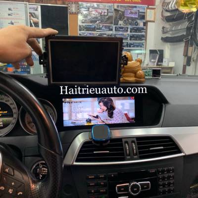 Cửa gió điều hòa đèn led theo xe Mercedes E