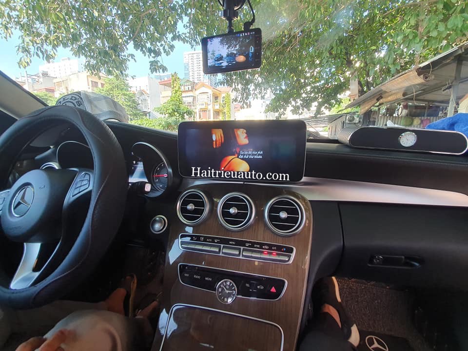 Màn hình android theo xe Mercedes C250 2016 5 Image