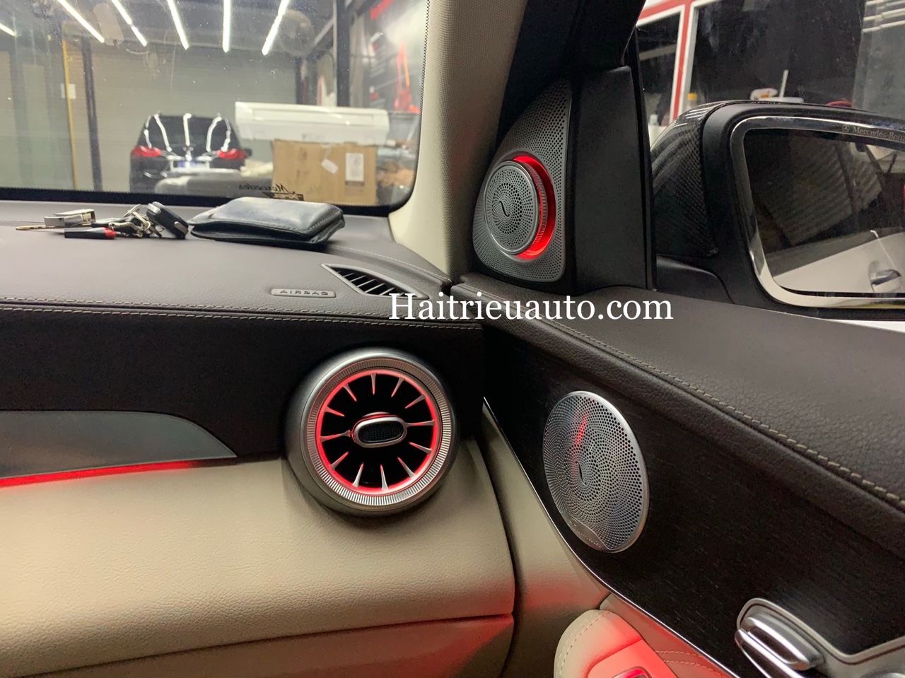 Loa treble xoay 3D Burmester cho xe Mercedes GLC 300 2020 4 Image