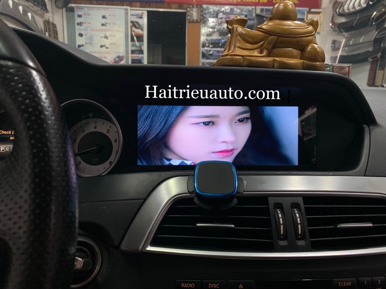 Màn hình android theo xe Mercedes C Class 5 Image