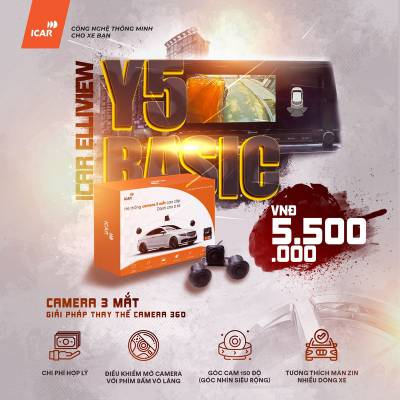 Màn hình Android liền cam 360 Elliview S5 2K Sound