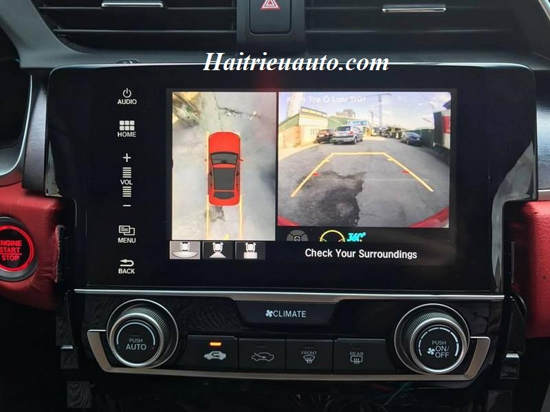 Lắp camera 360 độ cho xe Honda Civic 10 Image