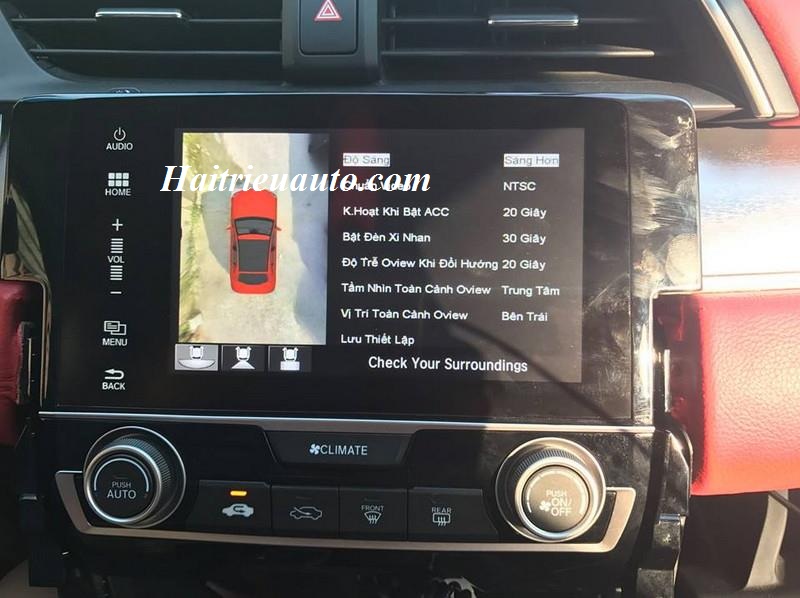 Lắp camera 360 độ cho xe Honda Civic 6 Image